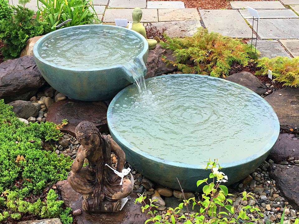 Landscape Fountains and Bubbling Urns | FncPonds